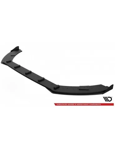sport Durabilité Lame de Pare-chocs Avant + Volets latéraux FORD FIESTA Mk8 ST / ST-LINE - Maxton