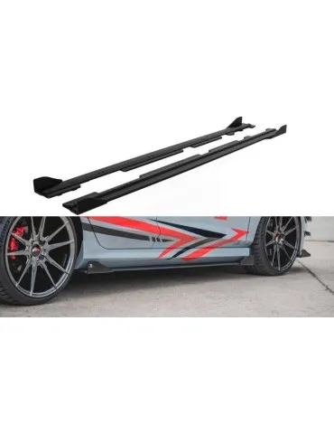 Sports Durabilité Extension / Rajout de Bas de caisse + Volets latéraux FORD FIESTA Mk8 ST / ST-LINE - Maxton