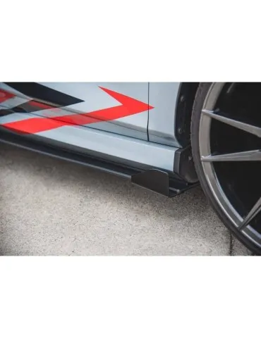 Sports Durabilité Extension / Rajout de Bas de caisse + Volets latéraux FORD FIESTA Mk8 ST / ST-LINE - Maxton