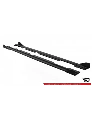 Sports Durabilité Extension / Rajout de Bas de caisse + Volets latéraux FORD FIESTA Mk8 ST / ST-LINE - Maxton