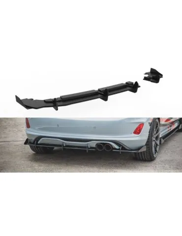 Sports Durabilité Diffuseur Arrière Complet + Volets latéraux FORD FIESTA Mk8 ST - Maxton
