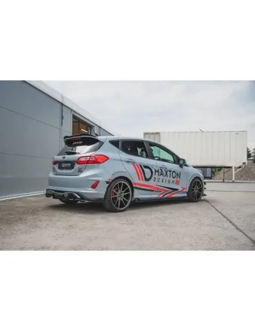 Sports Durabilité Diffuseur Arrière Complet + Volets latéraux FORD FIESTA Mk8 ST - Maxton