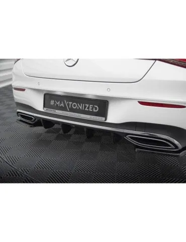 Diffuseur Arrière Complet MERCEDES-BENZ CLA Shooting Brake AMG-Line X118 - Maxton