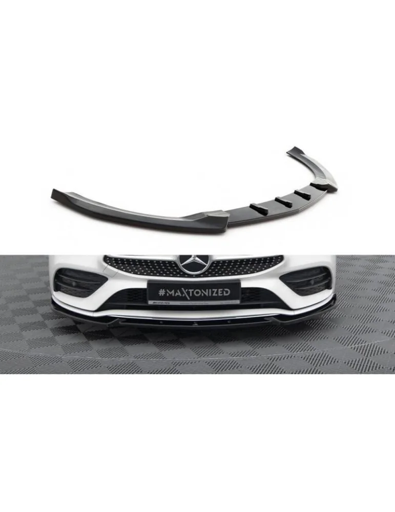 Lame de Pare-chocs Avant V.2 MERCEDES-BENZ CLA A35 AMG / AMG-Line C118 - Maxton