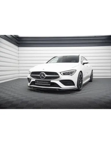 Lame de Pare-chocs Avant V.2 MERCEDES-BENZ CLA A35 AMG / AMG-Line C118 - Maxton