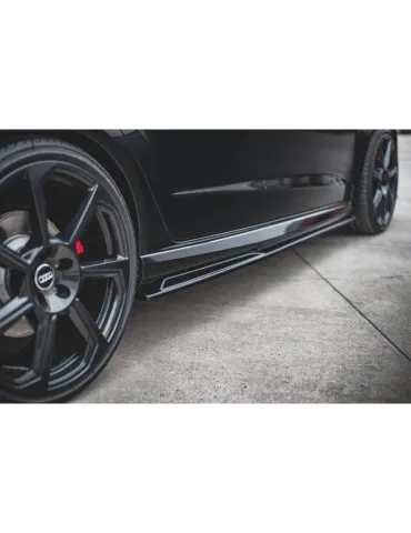 Extension / Rajout de Bas de caisse V.2 AUDI RS3 8V Sportback Facelift - Maxton