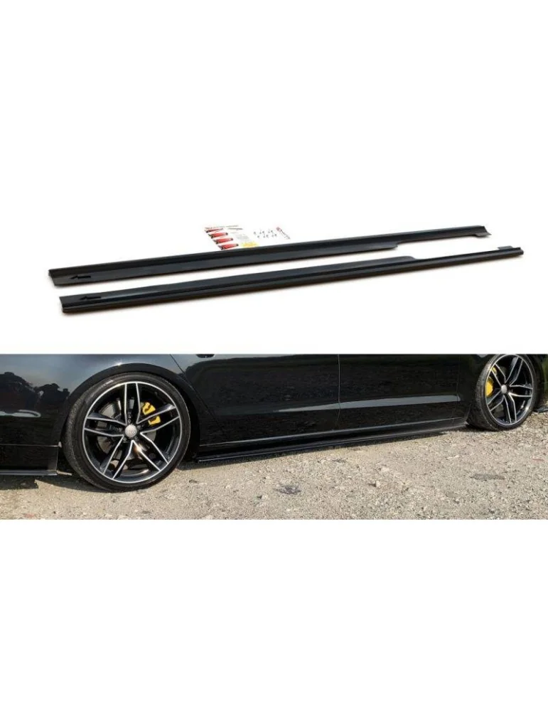 Extension / Rajout de Bas de caisse AUDI A8 Long D4 - Maxton