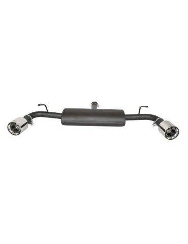 Lame / Diffuseur du Pare-chocs Arrière Avec Échappement FORD FOCUS ST-LINE Mk4 ABS  Poutre de torsion - Maxton