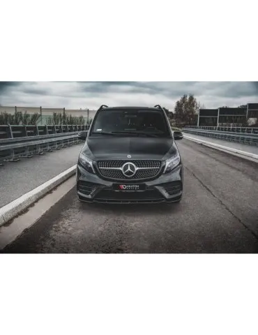 Lame de Pare-chocs Avant V.1 MERCEDES-BENZ V-Class AMG-Line W447 Facelift - Maxton