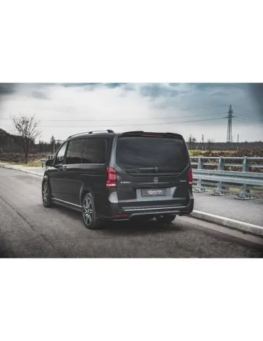 Lame de pare-chocs Latérales Arrière V.2 MERCEDES-BENZ V-Class AMG-Line W447 Facelift - Maxton