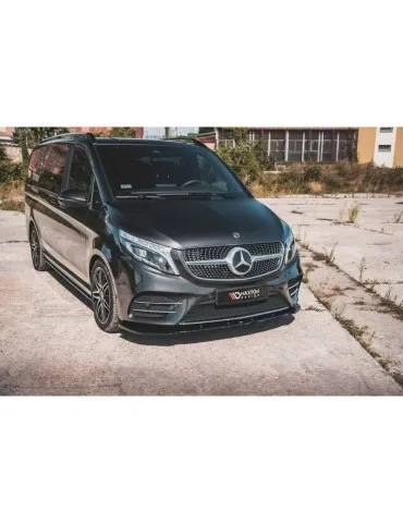 Lame de Pare-chocs Avant V.2 MERCEDES-BENZ V-Class AMG-Line W447 Facelift - Maxton