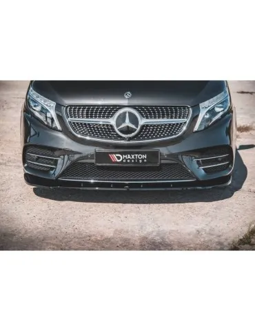 Lame de Pare-chocs Avant V.2 MERCEDES-BENZ V-Class AMG-Line W447 Facelift - Maxton