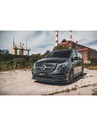 Lame de Pare-chocs Avant V.3 MERCEDES-BENZ V-Class AMG-Line W447 Facelift - Maxton