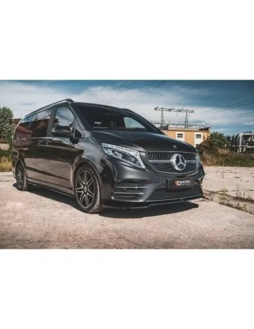 Lame de Pare-chocs Avant V.4 MERCEDES-BENZ V-Class AMG-Line W447 Facelift - Maxton