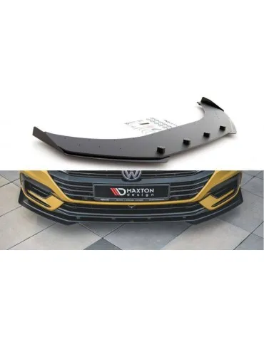 sport Durabilité Lame de Pare-chocs Avant + Volets latéraux VOLKSWAGEN ARTEON R-Line - Maxton