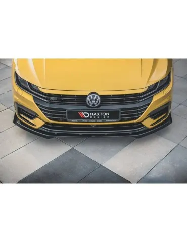 sport Durabilité Lame de Pare-chocs Avant + Volets latéraux VOLKSWAGEN ARTEON R-Line - Maxton
