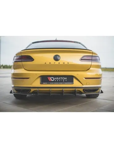 Sports Durabilité Diffuseur Arrière Complet + Volets latéraux VOLKSWAGEN ARTEON R-Line - Maxton