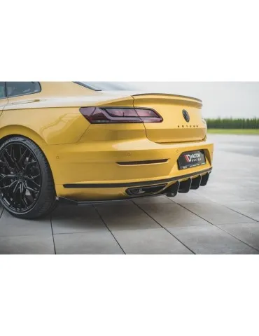 Sports Durabilité Diffuseur Arrière Complet + Volets latéraux VOLKSWAGEN ARTEON R-Line - Maxton