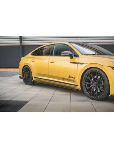 Sports Durabilité Extension / Rajout de Bas de caisse + Volets latéraux VOLKSWAGEN ARTEON R-Line - Maxton