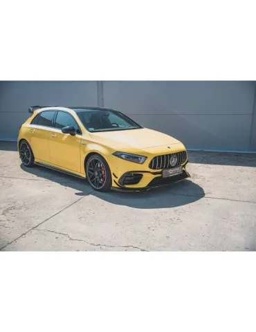 Lame de Pare-chocs Avant V.1 MERCEDES-AMG A 45 S AERO Pack W177 - Maxton