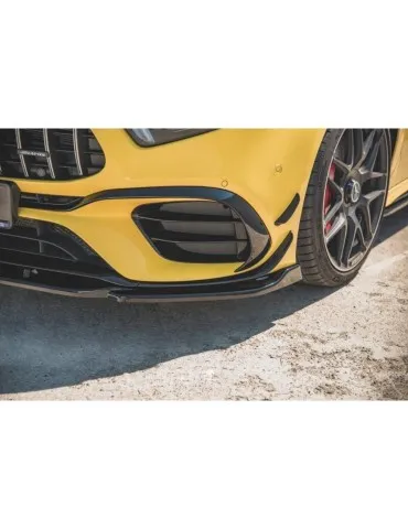 Lame de Pare-chocs Avant V.2 MERCEDES-AMG A 45 S AERO Pack W177 - Maxton