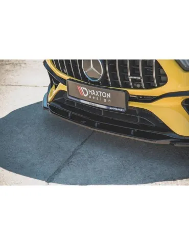 Lame de Pare-chocs Avant V.2 MERCEDES-AMG A 45 S AERO Pack W177 - Maxton