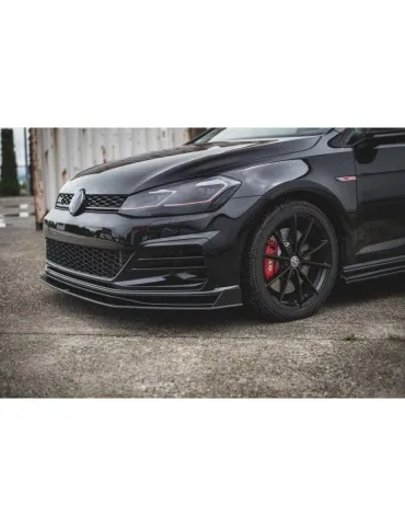 sport Durabilité Lame de Pare-chocs Avant / Splitter VW GOLF 7 GTI TCR - Maxton