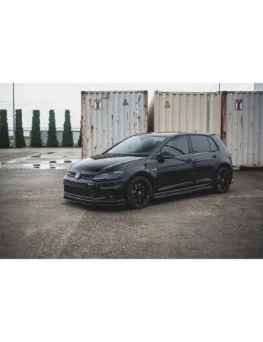 sport Durabilité Lame de Pare-chocs Avant / Splitter VW GOLF 7 GTI TCR - Maxton