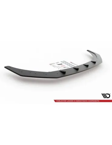sport Durabilité Lame de Pare-chocs Avant VOLKSWAGEN Polo GTI Mk6 - Maxton