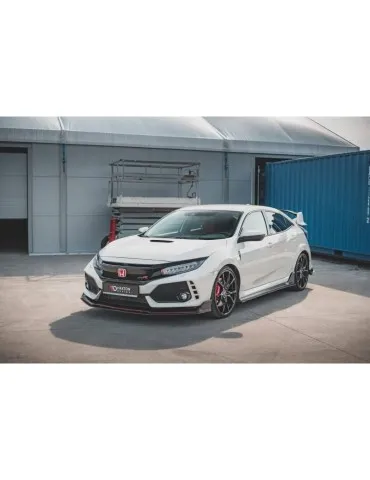 sport Durabilité Lame de Pare-chocs Avant V.2 HONDA CIVIC X Type-R - Maxton