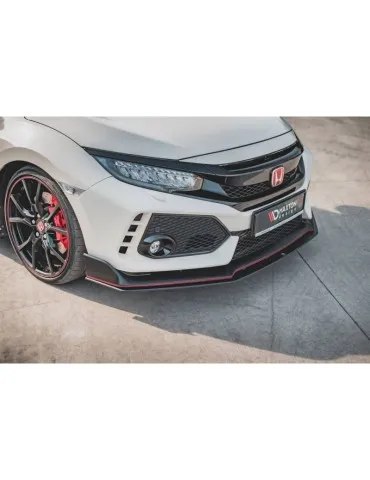 sport Durabilité Lame de Pare-chocs Avant V.2 HONDA CIVIC X Type-R - Maxton