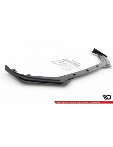 sport Durabilité Lame de Pare-chocs Avant + Volets latéraux TOYOTA GR YARIS Mk4 - Maxton