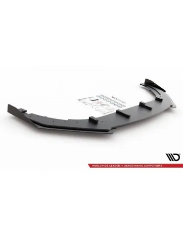 sport Durabilité Lame de Pare-chocs Avant V.3 + Volets latéraux VOLKSWAGEN GOLF GTI Mk6 - Maxton