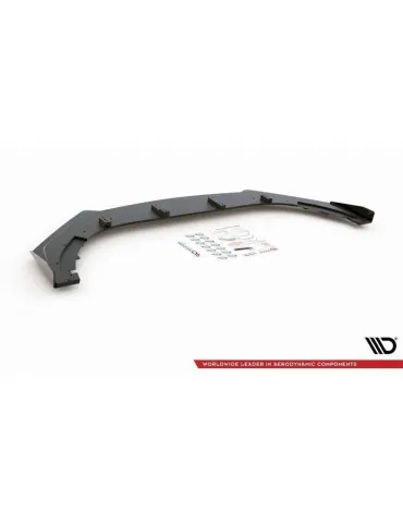 sport Durabilité Lame de Pare-chocs Avant V.3 + Volets latéraux VOLKSWAGEN GOLF GTI Mk6 - Maxton