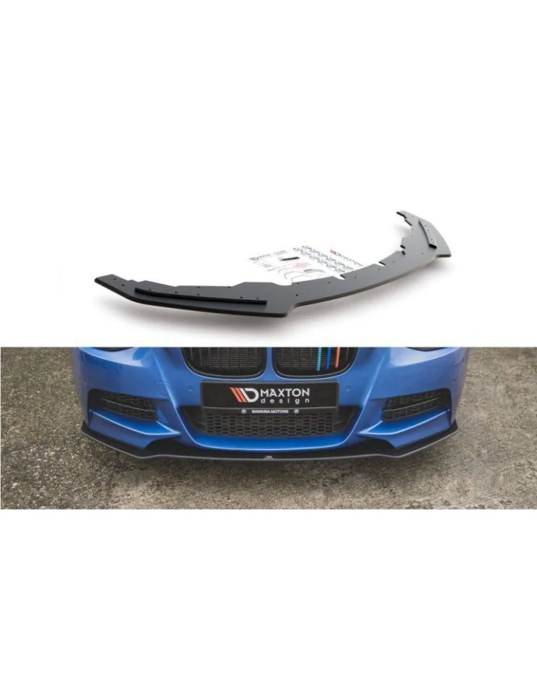 sport Durabilité Lame de Pare-chocs Avant BMW M135i F20 - Maxton