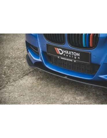 sport Durabilité Lame de Pare-chocs Avant BMW M135i F20 - Maxton