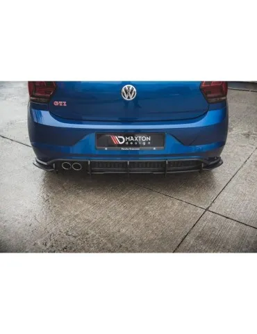 Sports Durabilité Diffuseur Arrière Complet VOLKSWAGEN Polo GTI Mk6 - Maxton