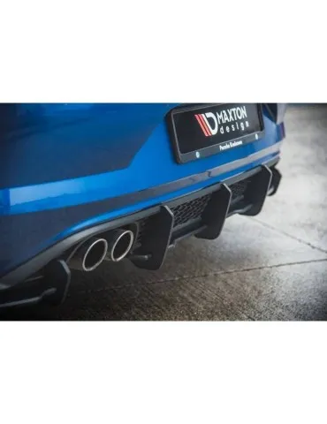 Sports Durabilité Diffuseur Arrière Complet VOLKSWAGEN Polo GTI Mk6 - Maxton