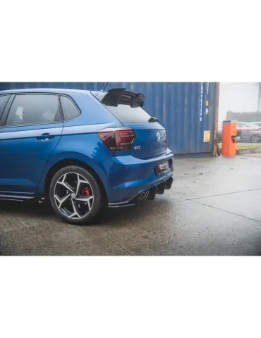 Sports Durabilité Diffuseur Arrière Complet VOLKSWAGEN Polo GTI Mk6 - Maxton