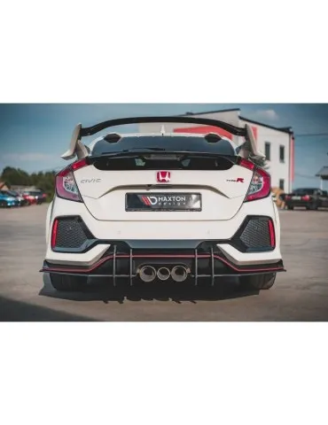 Sports Durabilité Diffuseur Arrière Complet V.2 HONDA CIVIC X Type R - Maxton