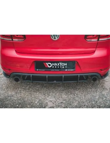 sport Durabilité Central Diffuseur Arrière V.2 VOLKSWAGEN GOLF GTI Mk6 - Maxton