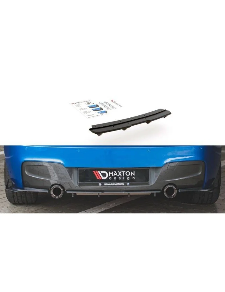 sport Durabilité Central Diffuseur Arrière BMW M135i F20 - Maxton