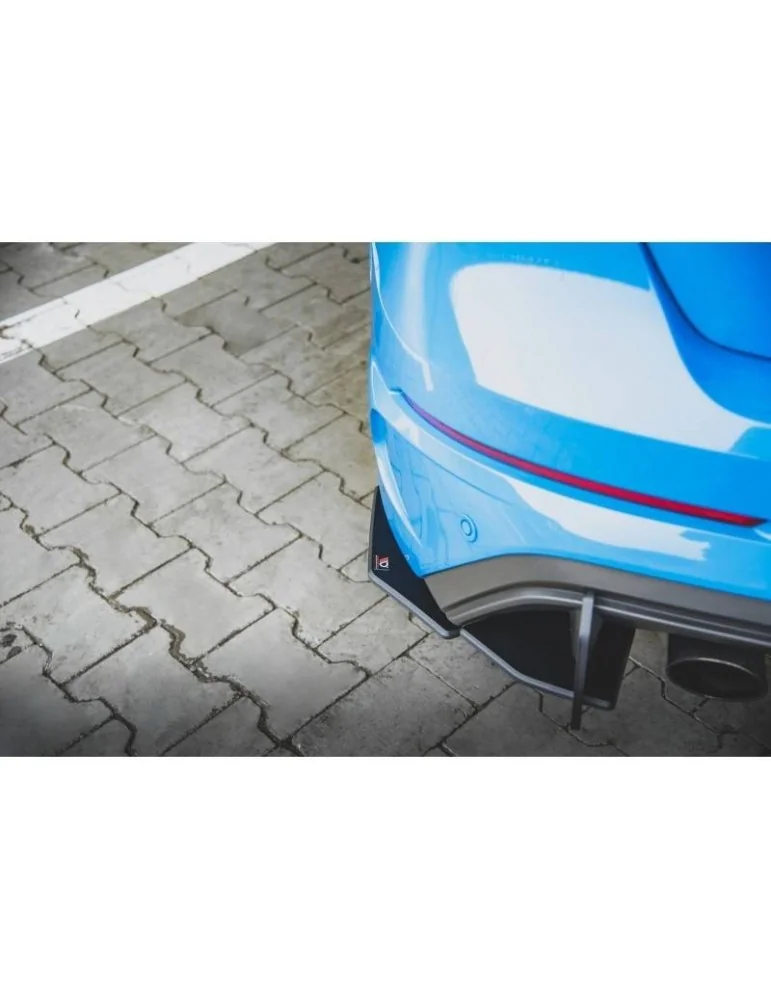 sport Durabilité Lame de Pare-chocs Arrière FORD FOCUS RS MK3 - Maxton