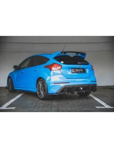 sport Durabilité Lame de Pare-chocs Arrière FORD FOCUS RS MK3 - Maxton