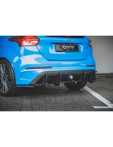 sport Durabilité Lame de Pare-chocs Arrière FORD FOCUS RS MK3 - Maxton