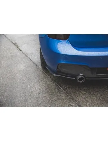sport Durabilité Lame de Pare-chocs Arrière BMW M135i F20 - Maxton
