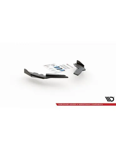 sport Durabilité Lame de Pare-chocs Arrière + Volets latéraux BMW M135i F20 - Maxton