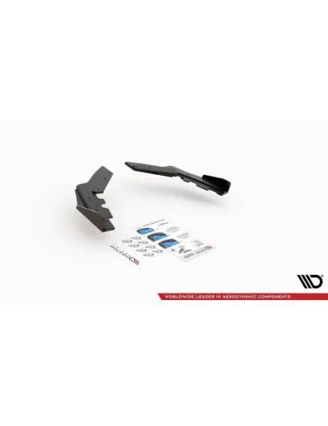 sport Durabilité Lame de Pare-chocs Arrière + Volets latéraux BMW M135i F20 - Maxton