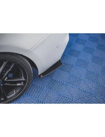 sport Durabilité Lame de Pare-chocs Arrière V.2 BMW 1 F20 M140i - Maxton