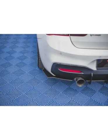 sport Durabilité Lame de Pare-chocs Arrière V.2 BMW 1 F20 M140i - Maxton